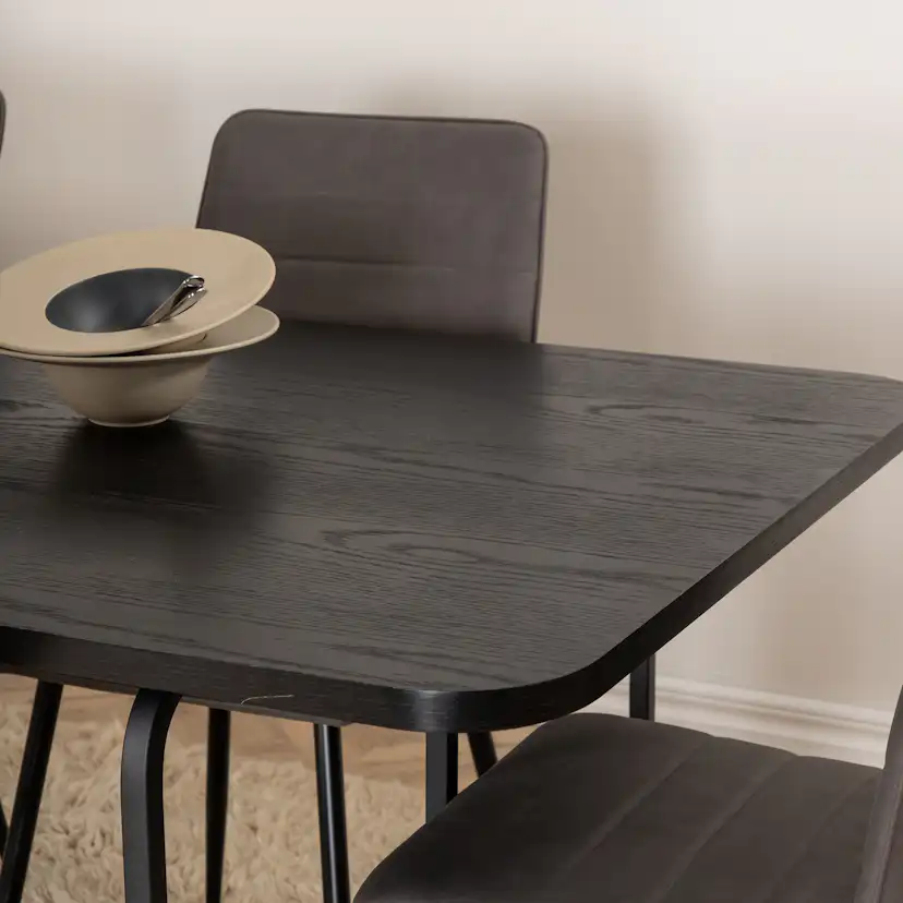 Matgrupp Venture Home Chicago med 6 Walerina Stolar