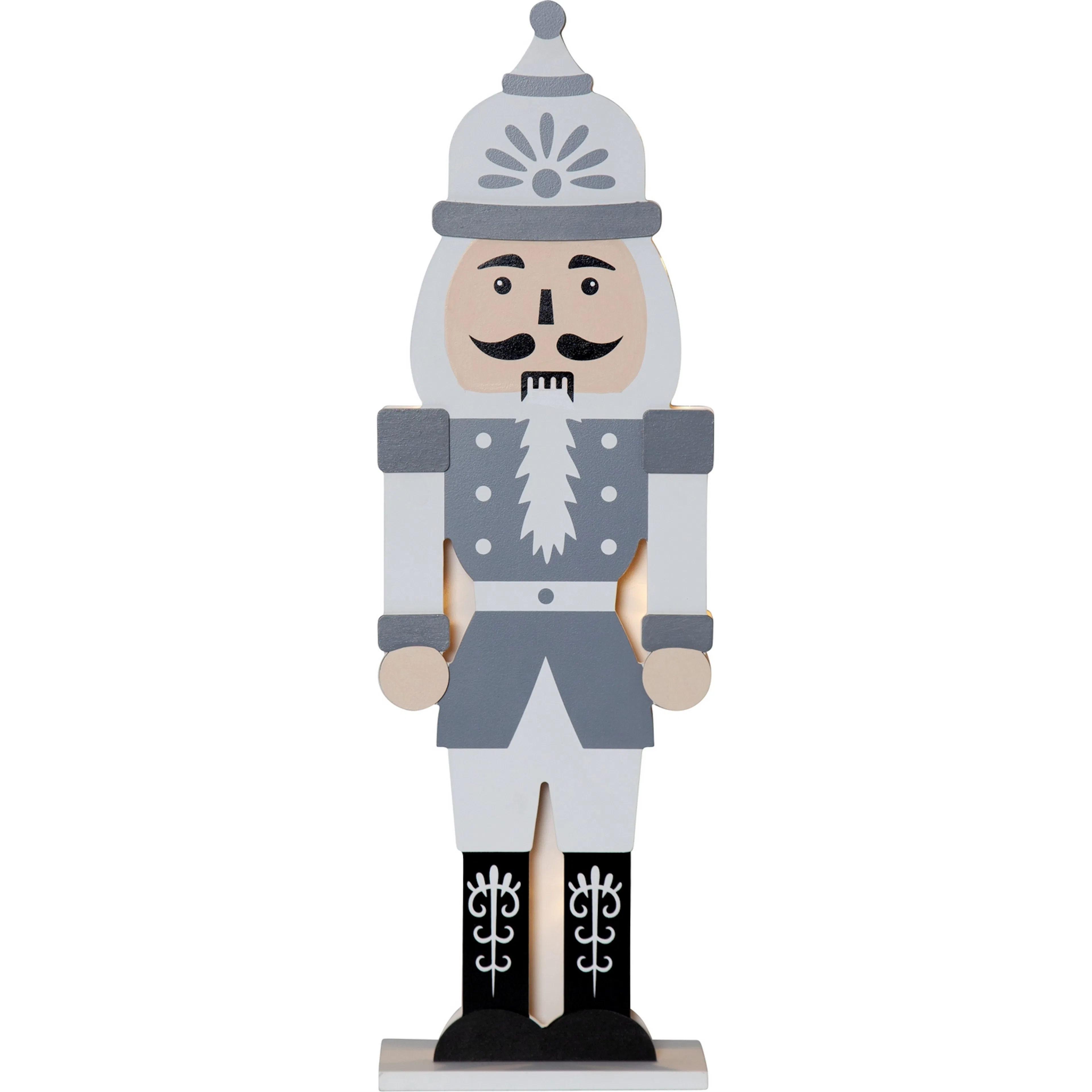Nutcracker grey/white 50cm Vit