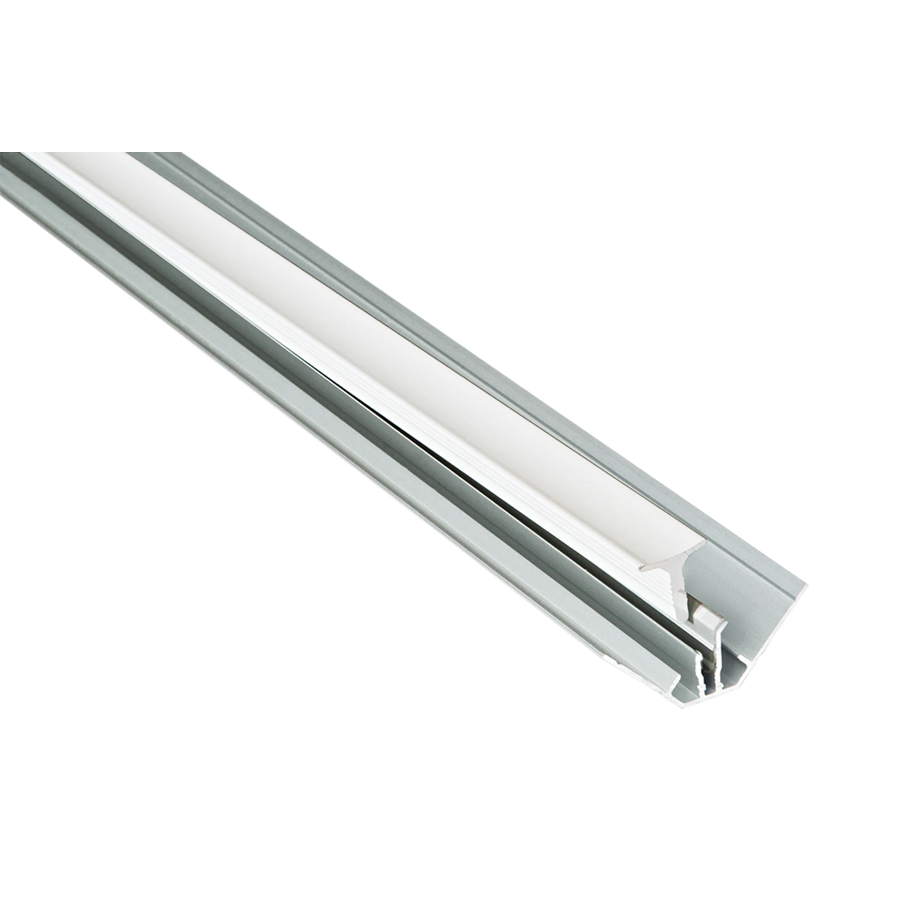 Hörnlist Fibo Invändig Vit 2-delad