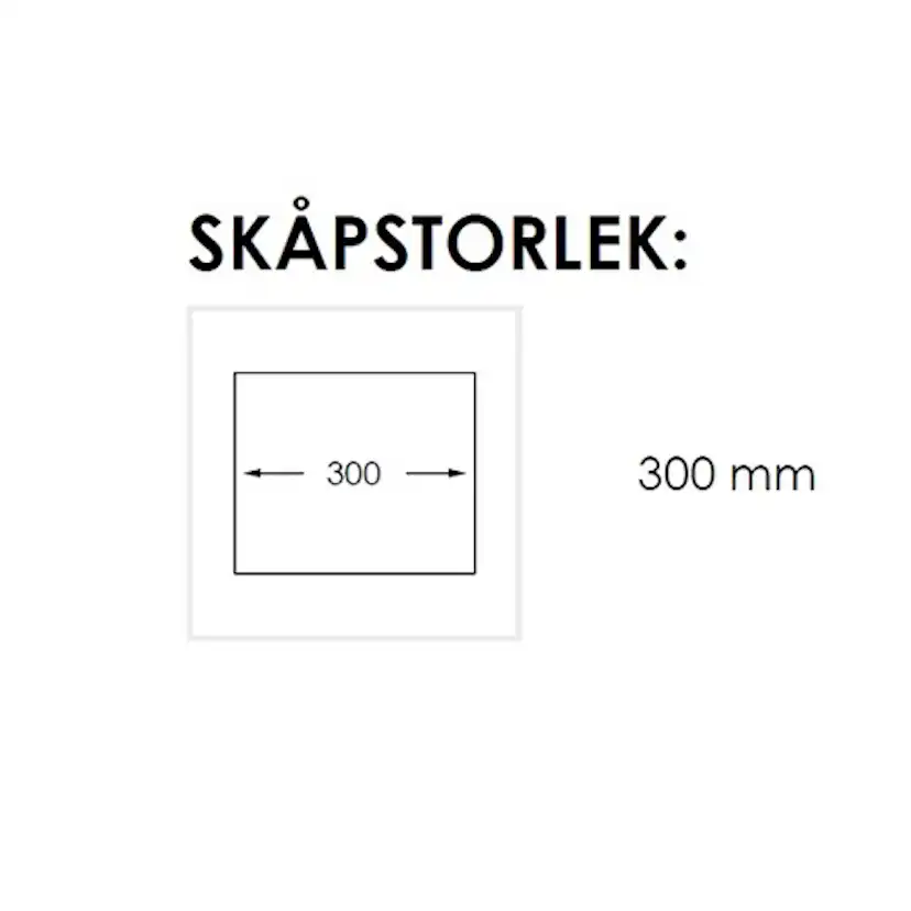 Diskho Nordic Tech Radius 230 X Rostfri Enkel med Korgventil & Vattenlås