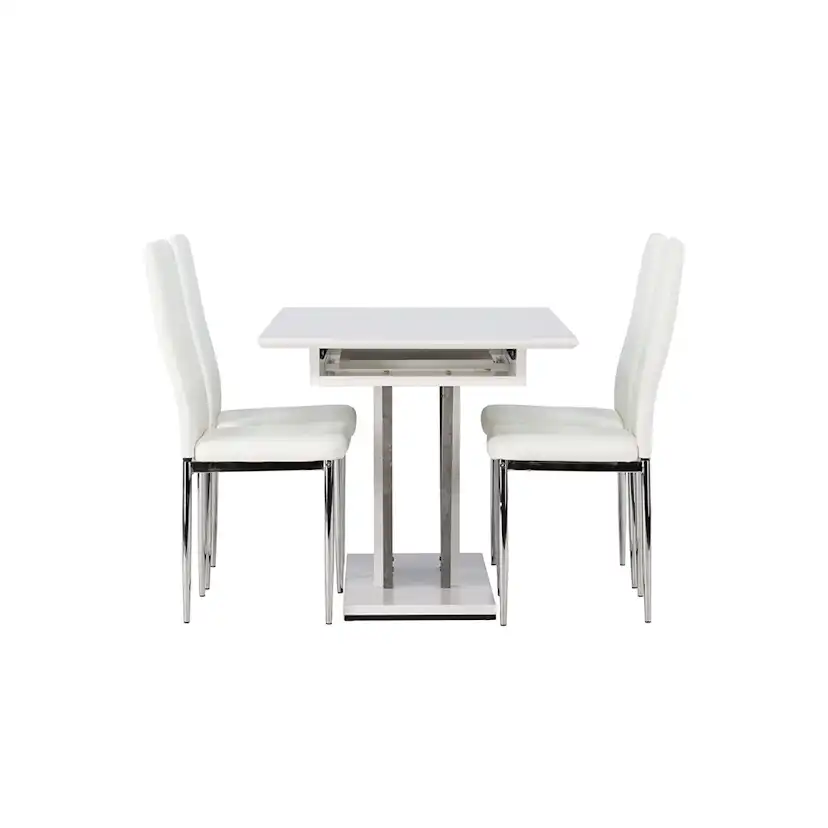 Matgrupp Venture Home Disa med 4 Pastill Stolar