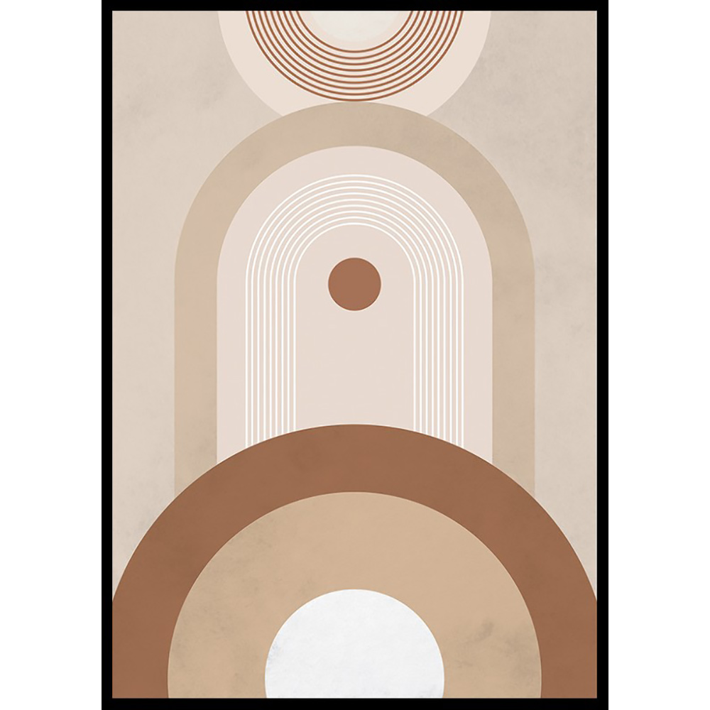 Poster Gallerix Geometric Shapes No2