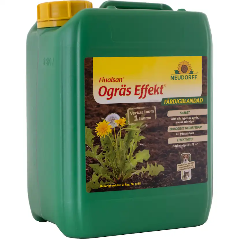 Ogräsbekämpning Neudorff Effekt 5L Färdigblandad för Odling & Trädgårdsskötsel