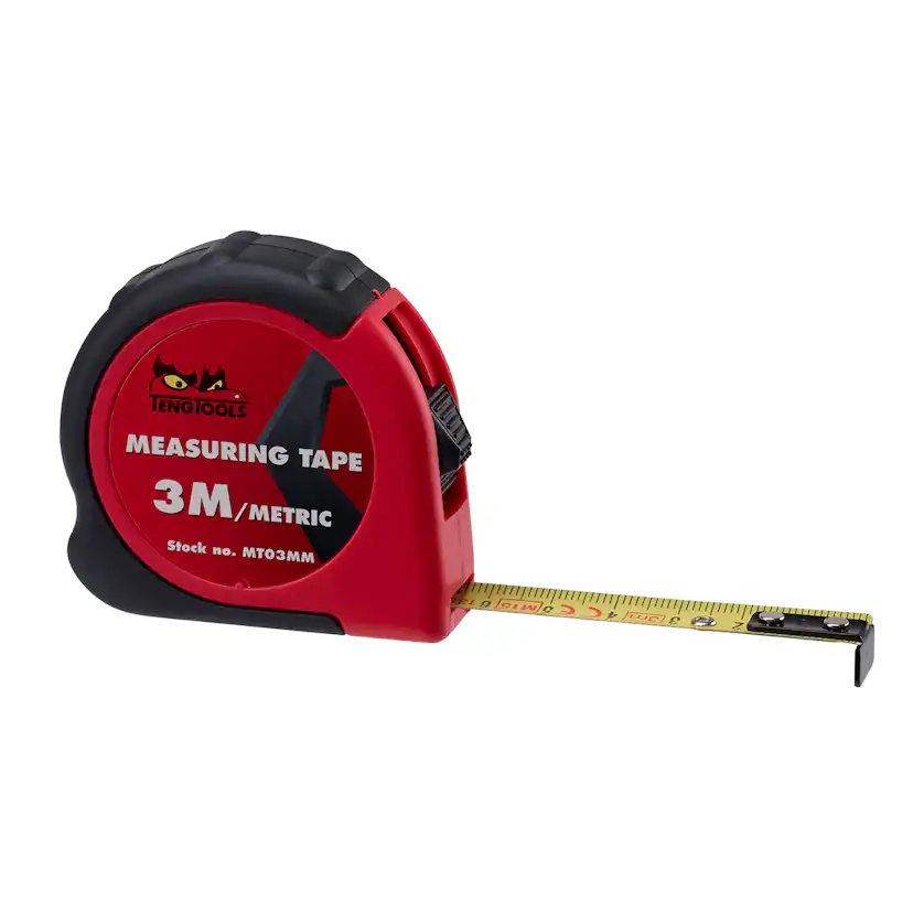 Måttband Teng Tools 3 m MT03MM