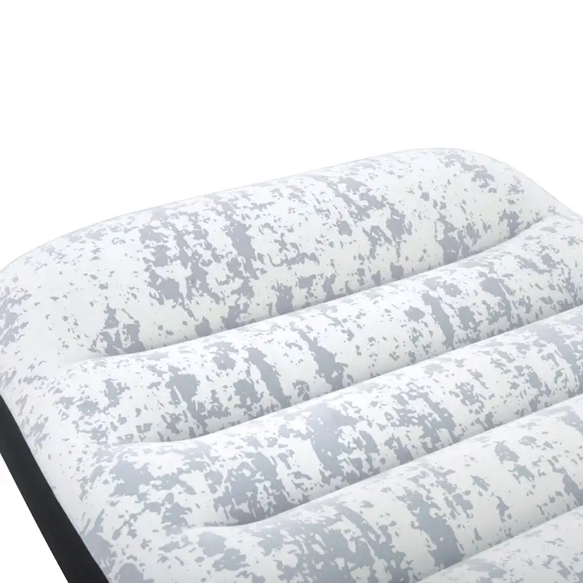 Uppblåsbar madrass Bestway Inbyggd Pump Tritech Airbed Twin Fashion Flock