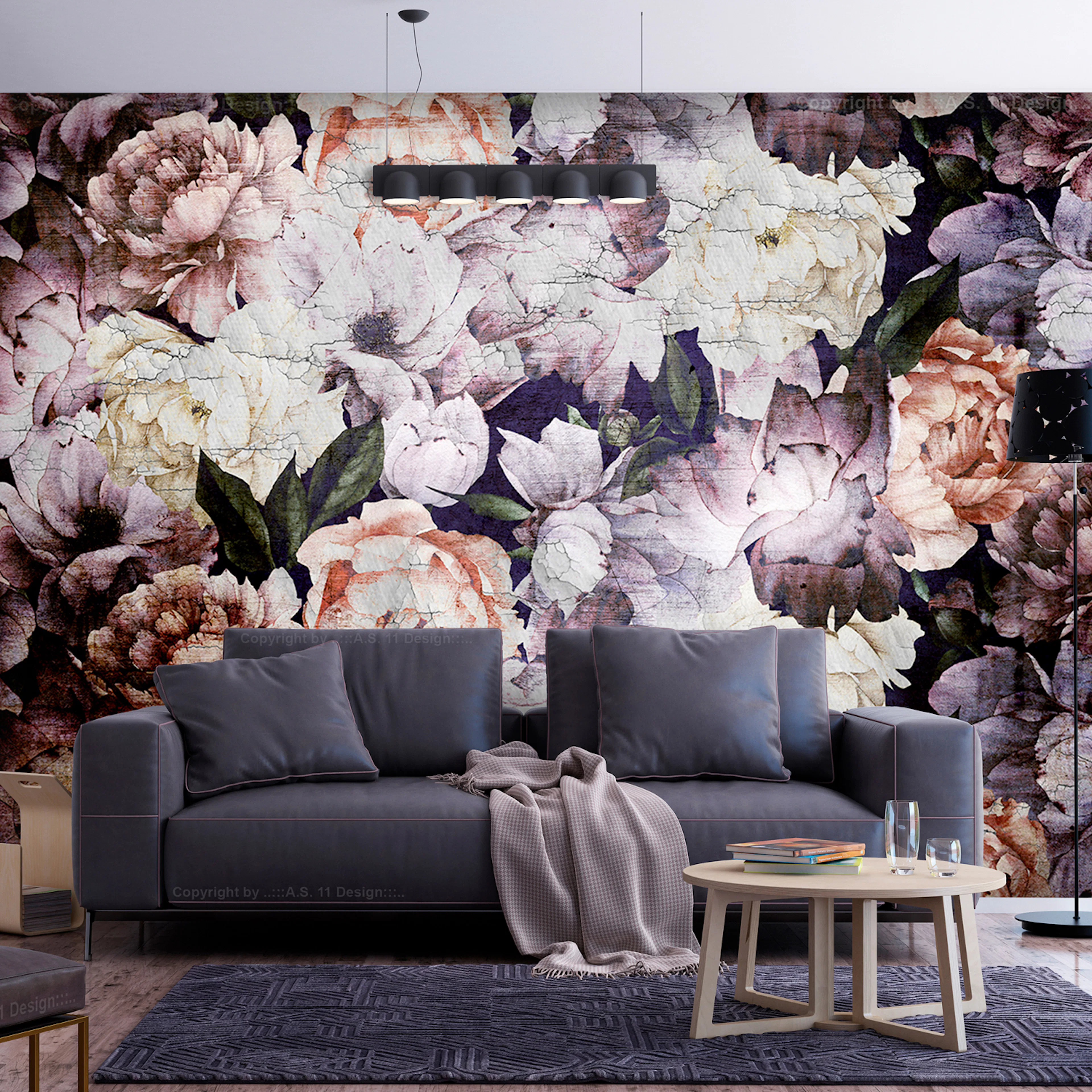 Fototapet - Flowery Paradise 450x315 450x315 cm
