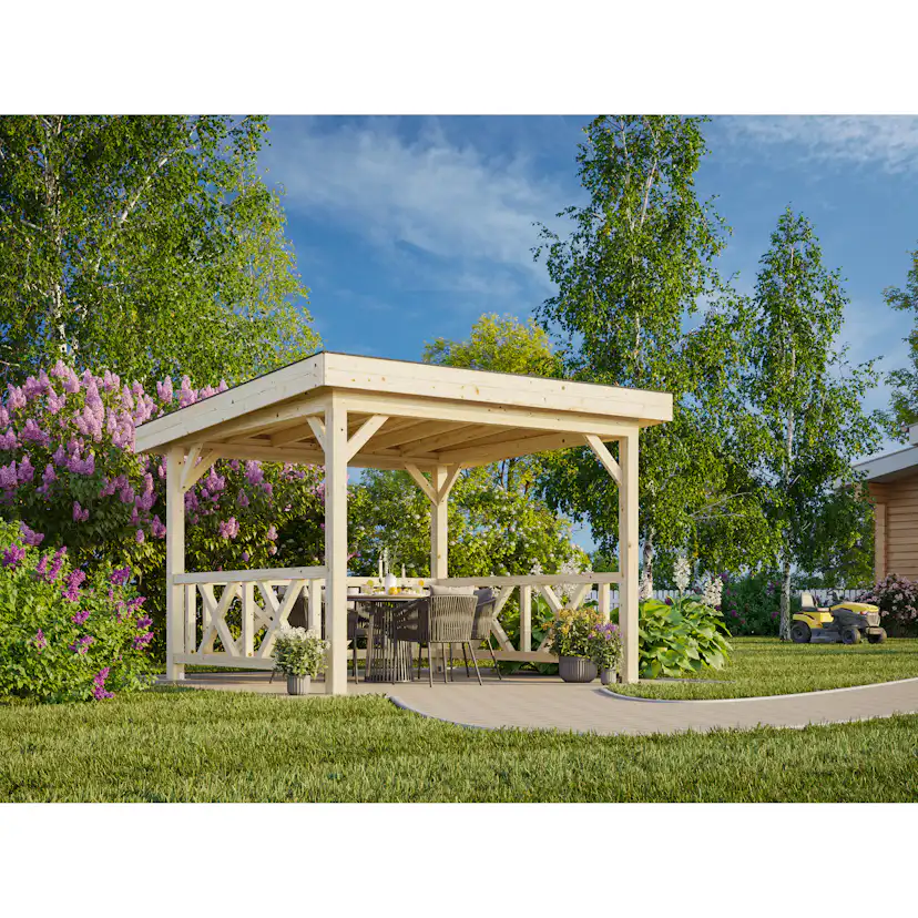Paviljong Palmako Lenna 8,3 m2 Set 301