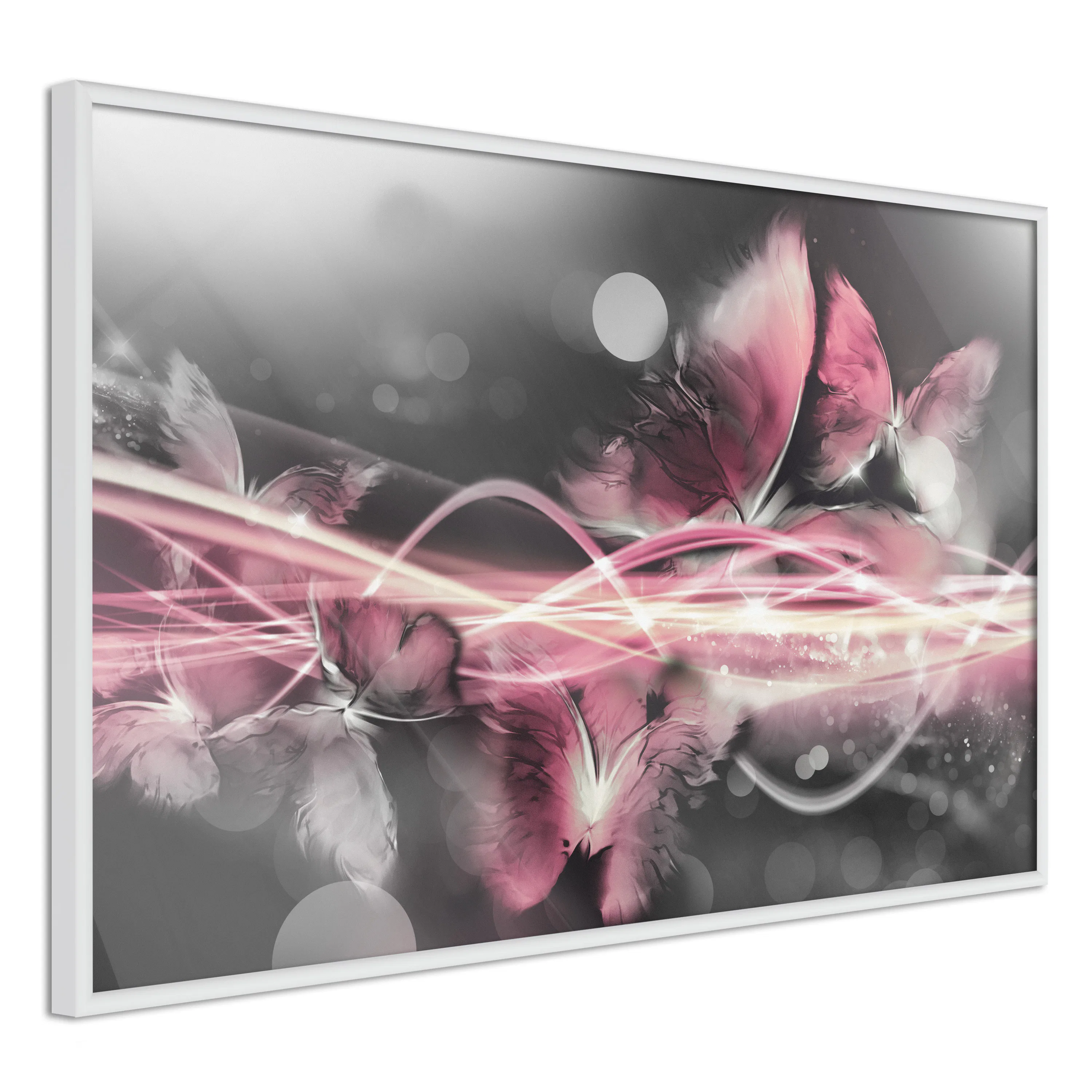 Poster Artgeist Affisch Butterfly Flame