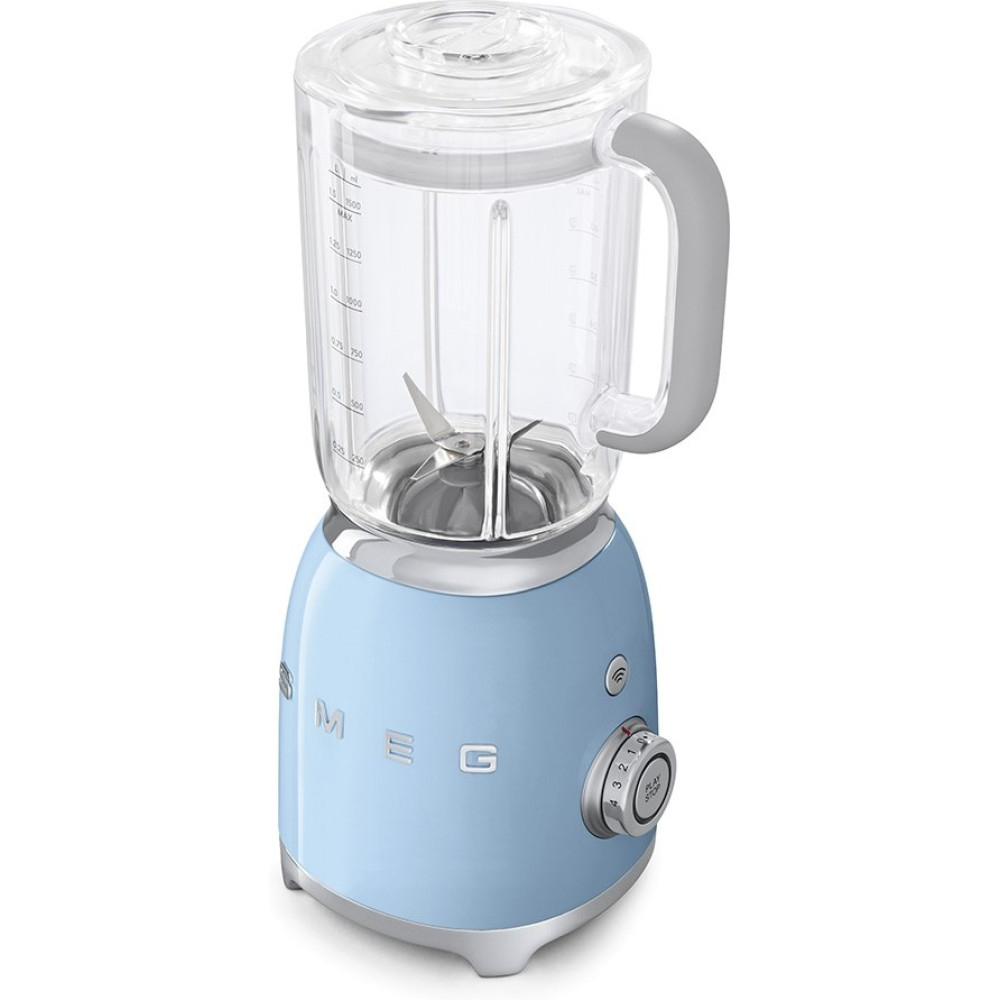 Stavmixer Smeg BLF01PBEU Retro Pastellblå Blender med Iskross & Smoothieprogram