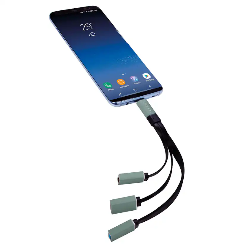 Adapter LogiLink USB-C Hub 3-port