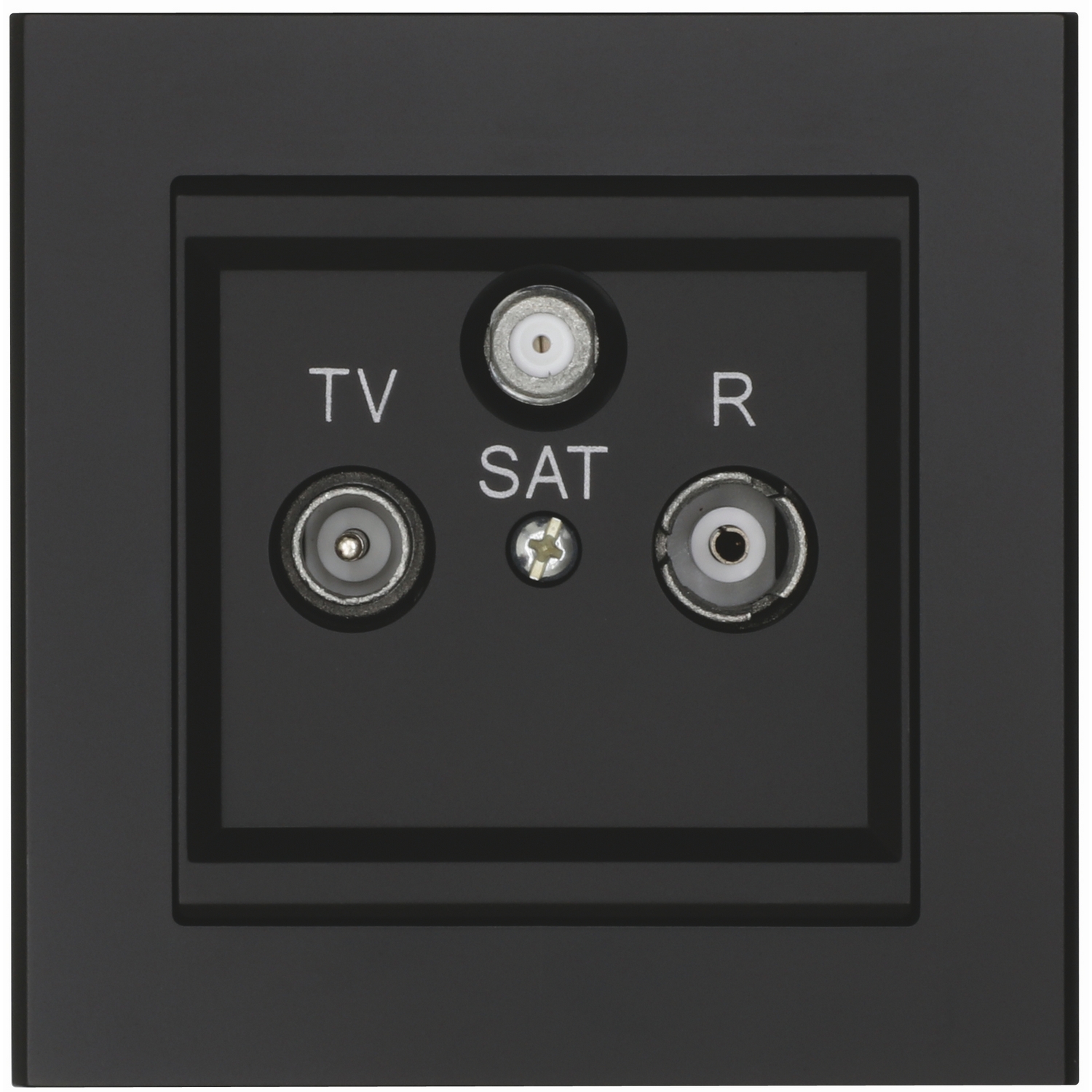 Slututtag Malmbergs Optima Radio/Tv/Satellit Svart