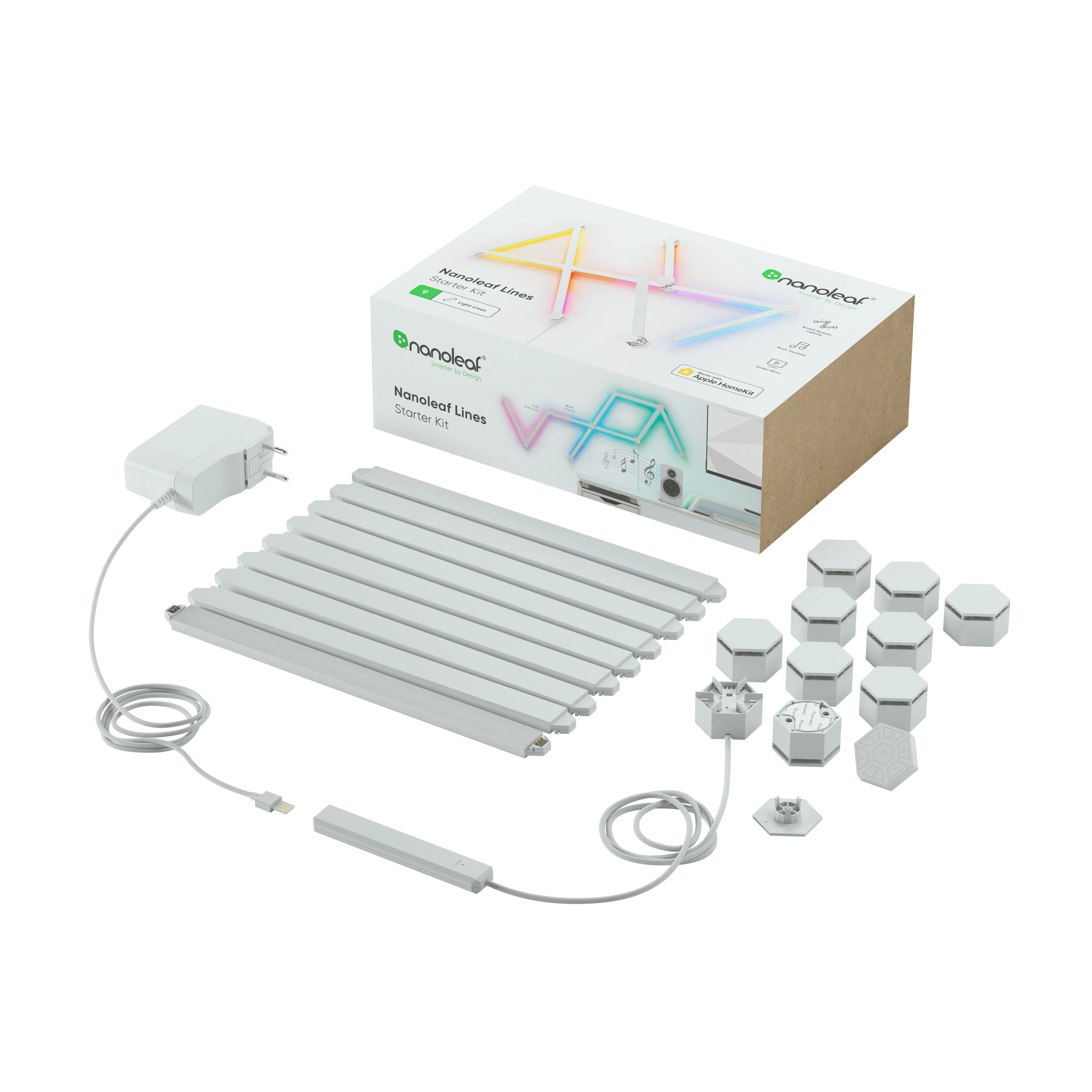 Nanoleaf Lines Startkit 9-pack