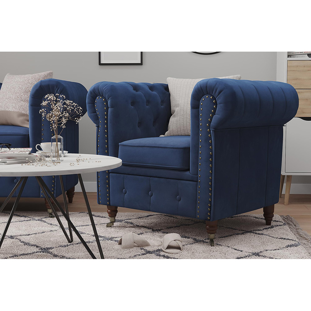 Fåtölj Manor House Chesterfield Deluxe