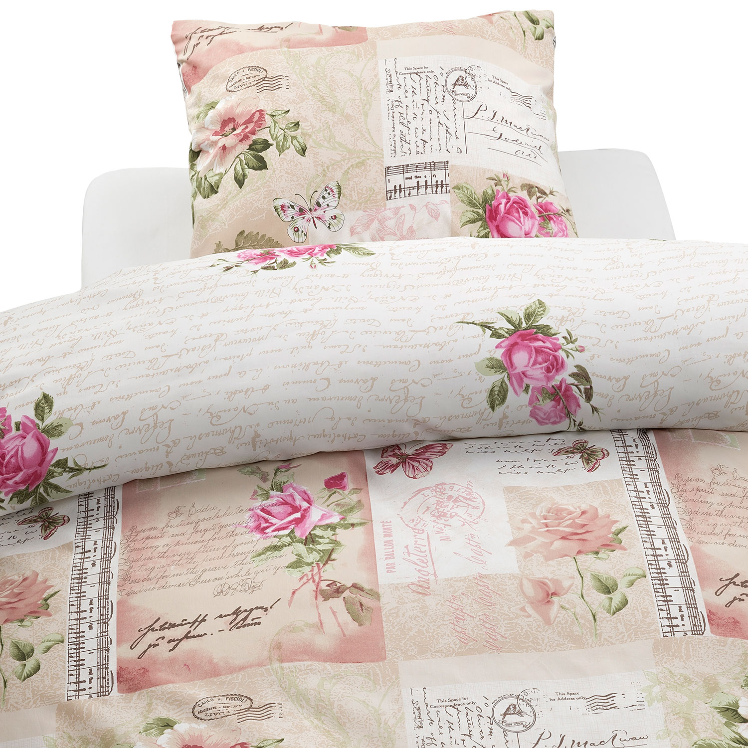 Påslakanset Borganäs of Sweden Vintage Gala Enkelsäng