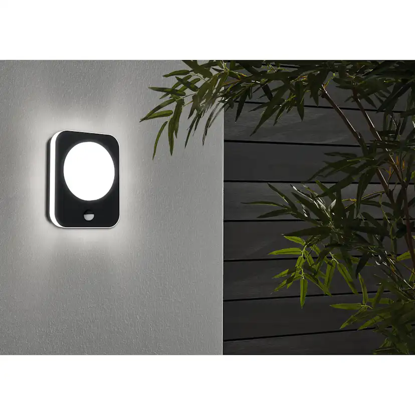 Vägglampa Utebelysning Eglo Madriz med Sensor