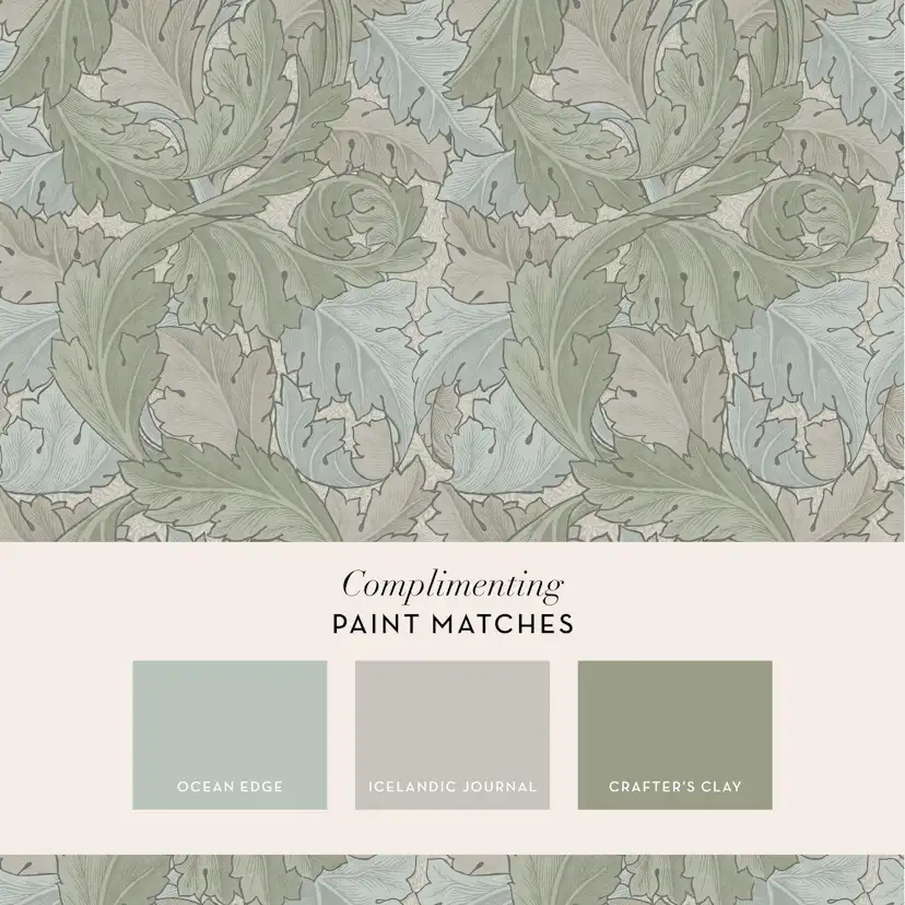 Tapet William Morris At Home Acanthus 124228