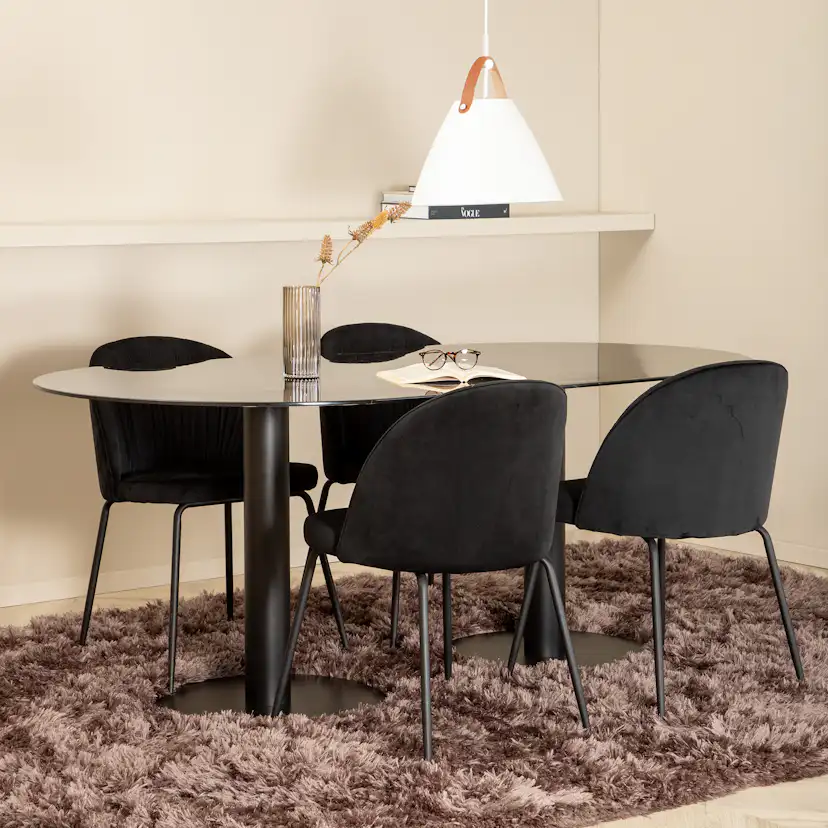 Matgrupp Venture Home Oslo med 4 Wrigley Stolar