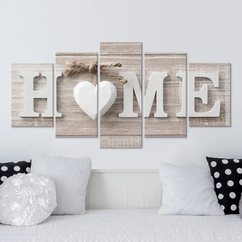 Tavla Arkiio Love Sanctuary Wide 5 delar 225x100