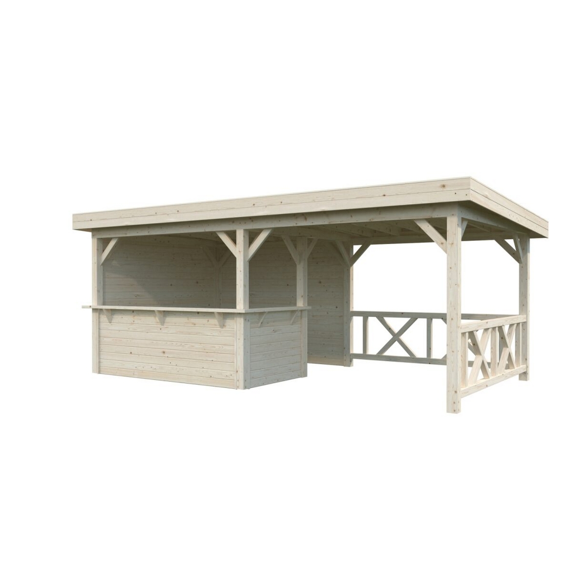 Paviljong Palmako Lenna 16,6 m2 Set 310