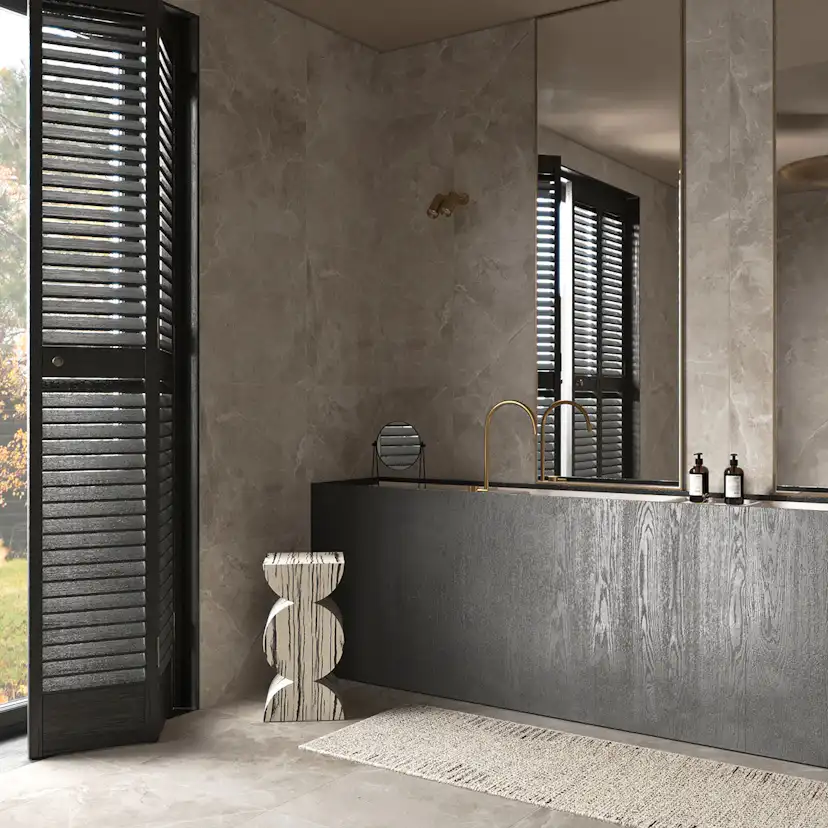 Klinker Tenfors Pulpis Mid Grey Marmor Matt 60x60