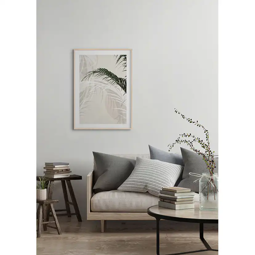 Poster Gallerix Abstract Palm Leaves No1