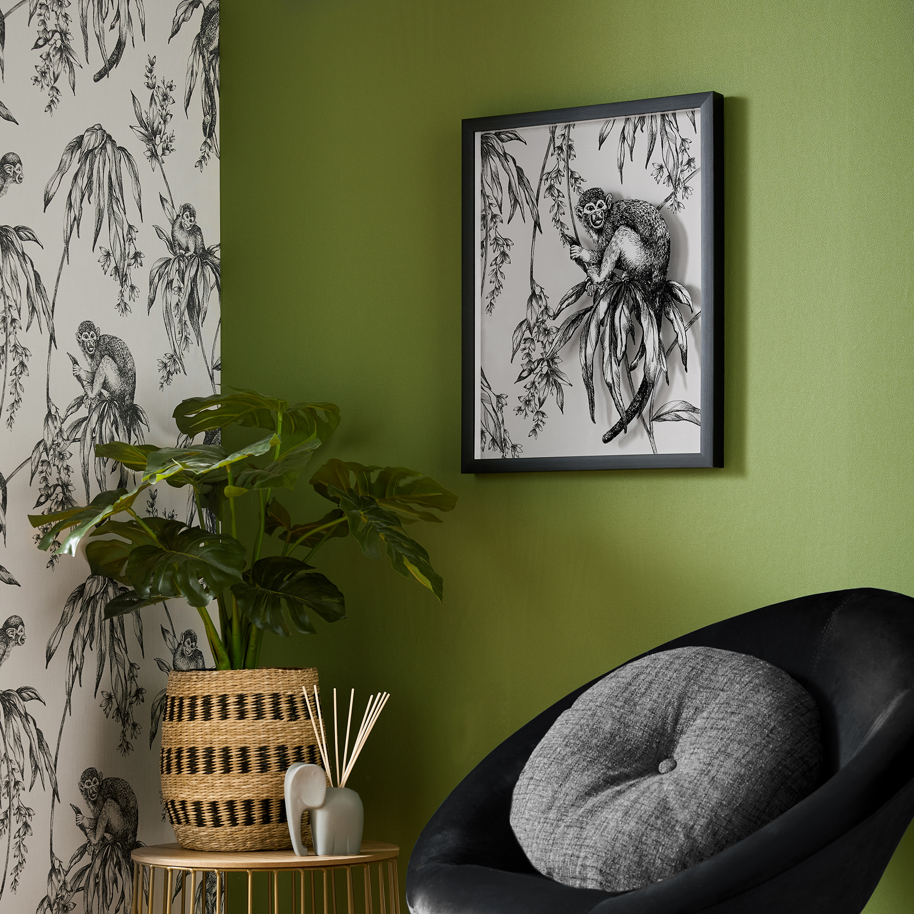 Tavla Art For The Home Saimiri Monkey