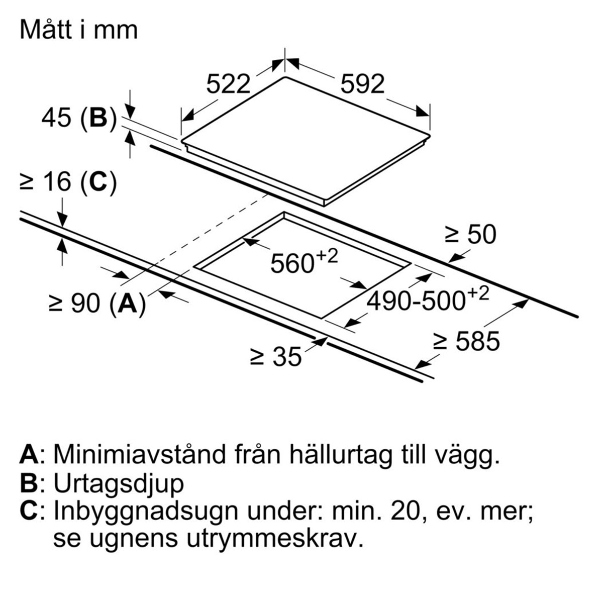 Induktionshäll Bosch PKE611BA2E Serie 4