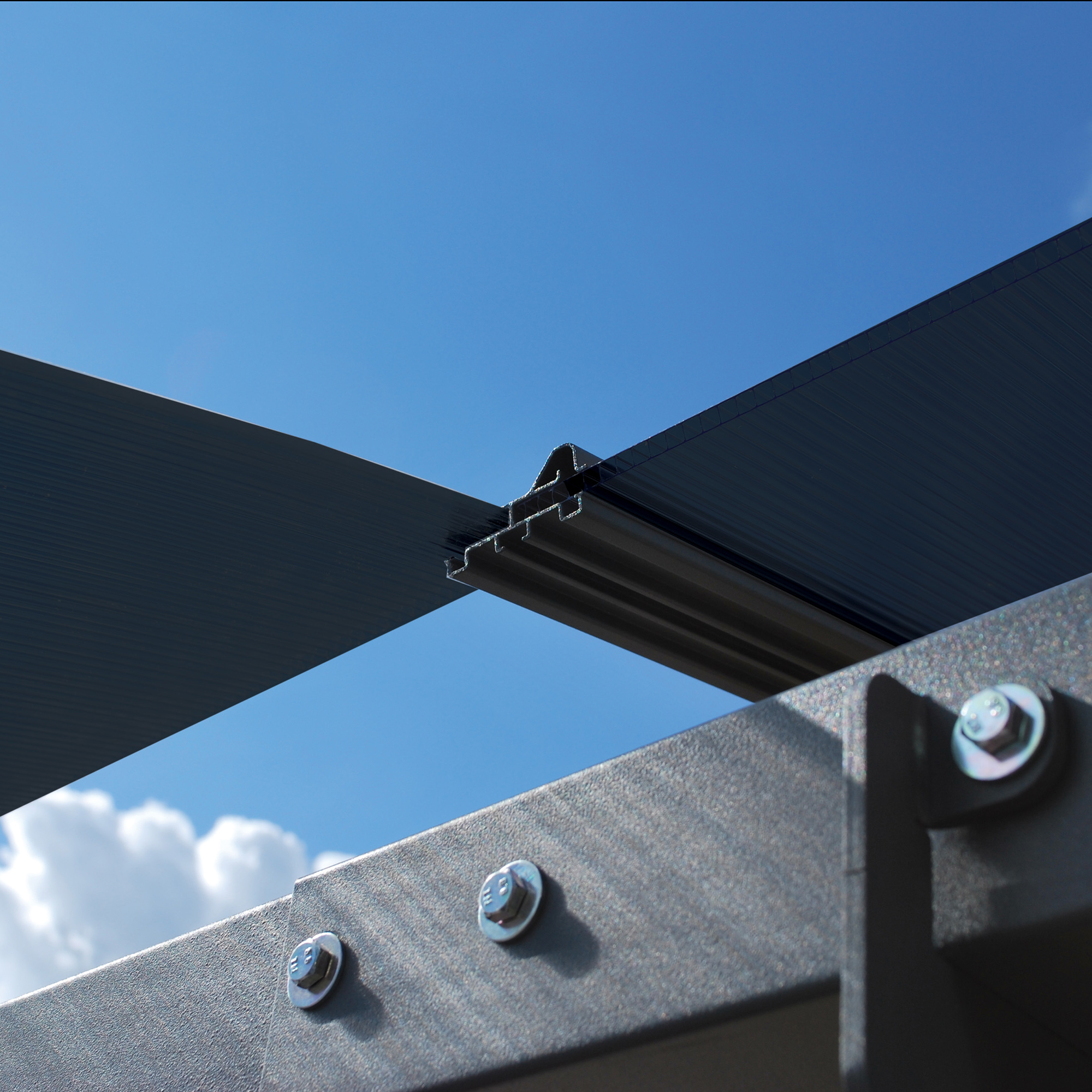 Carport Canopia by Palram Alpine I Metall För Husbil 3,6x6,5 m