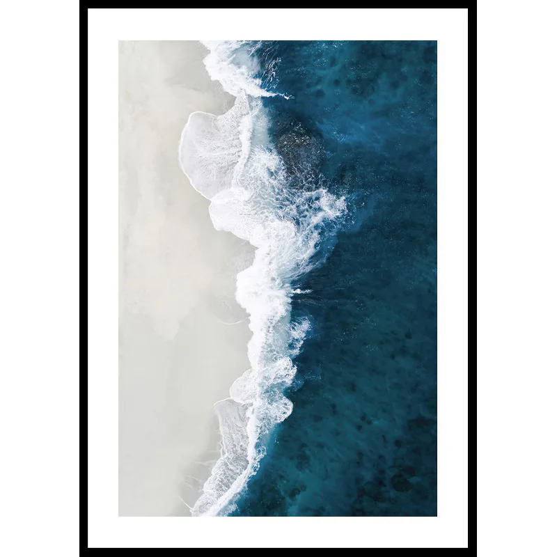 Poster Gallerix Crashing Sea Waves