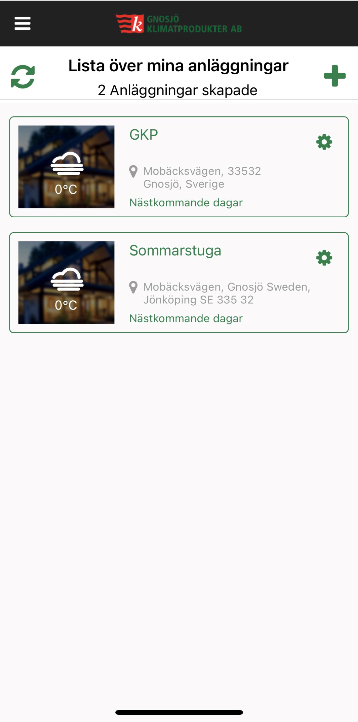 Oljefyllt Element Gnosjö Klimatprodukter 2080 med WiFi
