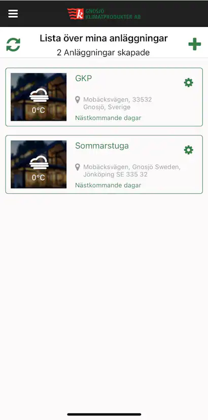Oljefyllt Element Gnosjö Klimatprodukter 2080 med WiFi
