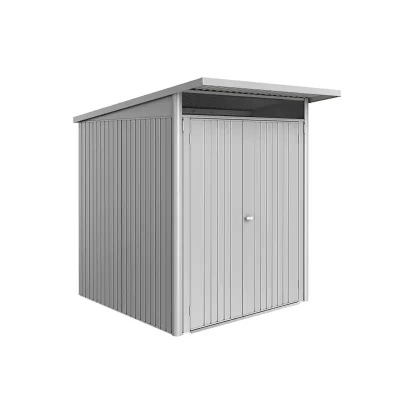 Redskapsbod Biohort Avantgarde Eco A1 Metallic Silver Dubbeldörr