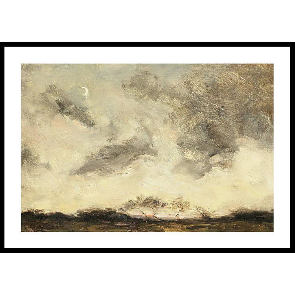 Poster Gallerix Avondzon By Rudolf Jurriaan Stephanus Haak