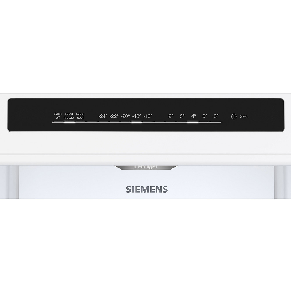 Fristående Kyl & Frys Siemens KG36N2WCF iQ300 Med LED-Belysning 186 x 60 Cm