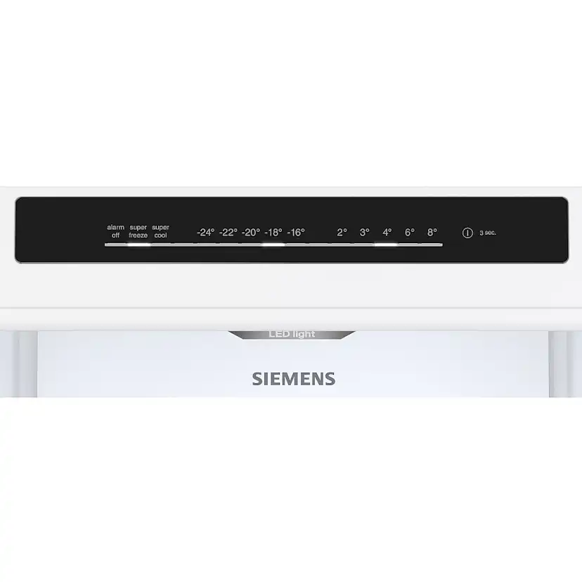 Fristående Kyl & Frys Siemens KG36N2WCF iQ300 Med LED-Belysning 186 x 60 Cm