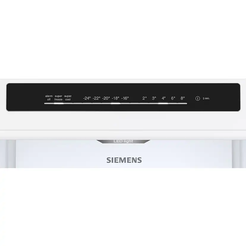Fristående Kyl & Frys Siemens KG36N2WCF iQ300 Med LED-Belysning 186 x 60 Cm