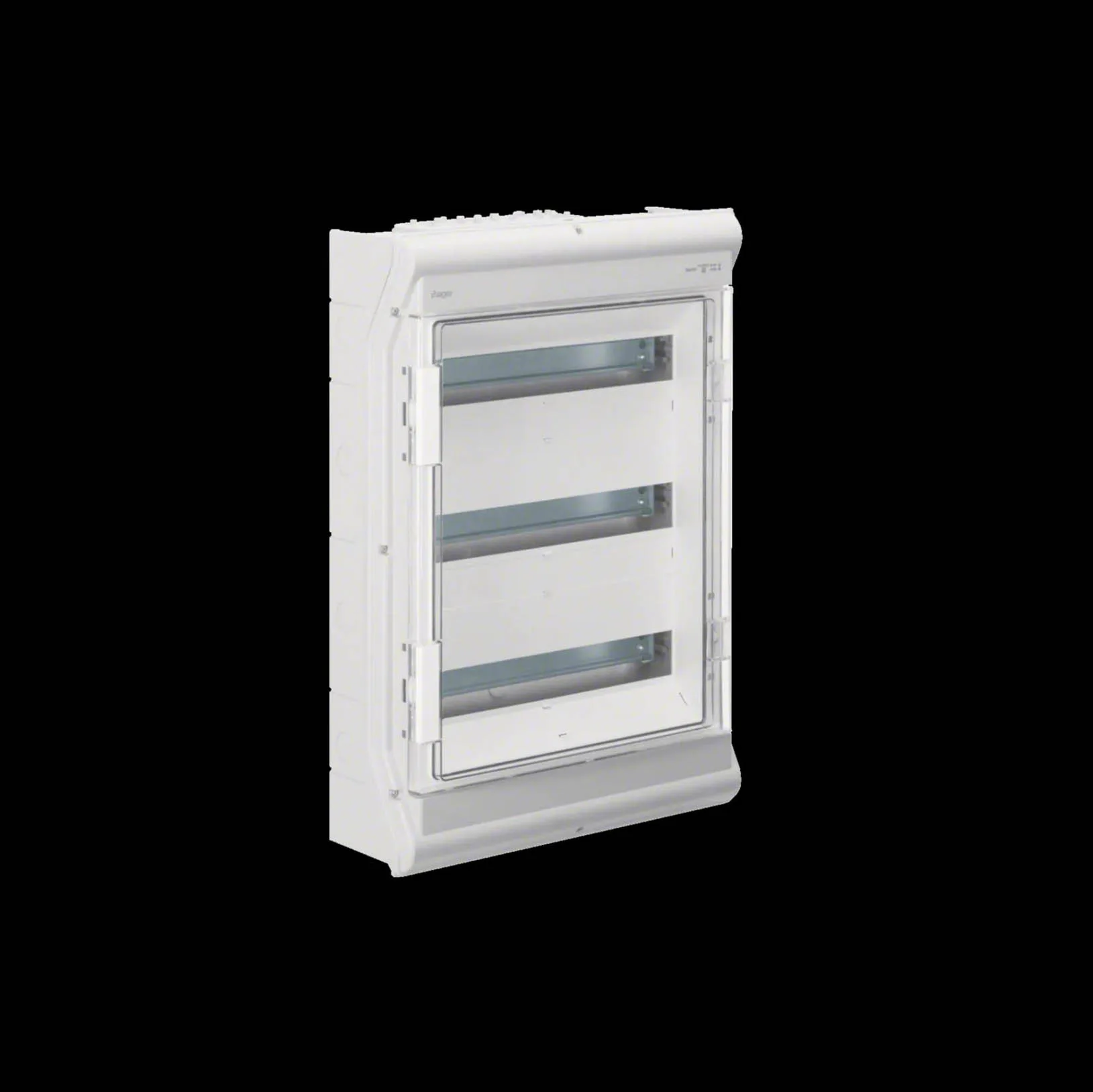 Plastkapsling Hager Vector Utanpåliggande för Inomhusmontering IP65