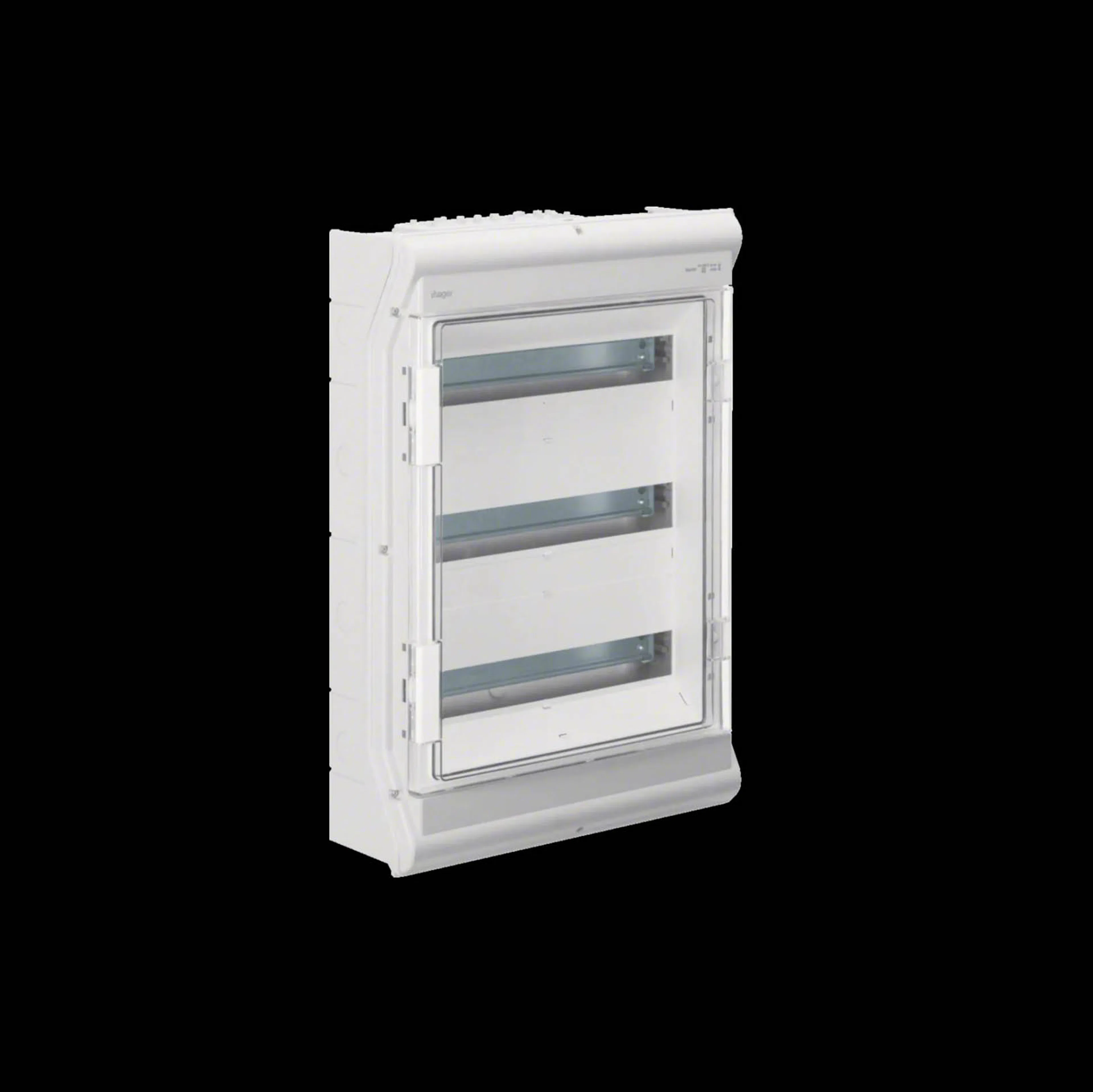 Plastkapsling Hager Vector Utanpåliggande för Inomhusmontering IP65