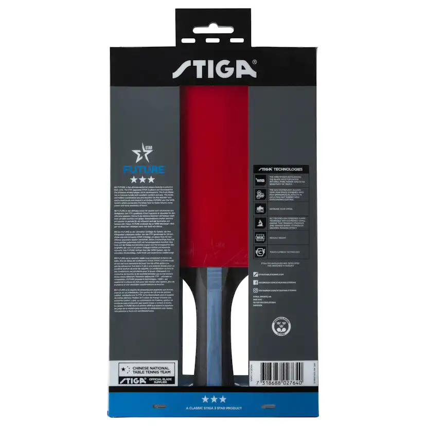 Pingisracket STIGA Sports 3-star Future