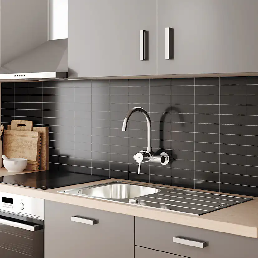 Köksblandare Grohe Concetto 32667001 Engreppsblandare med Svängbar Pip & SilkMove