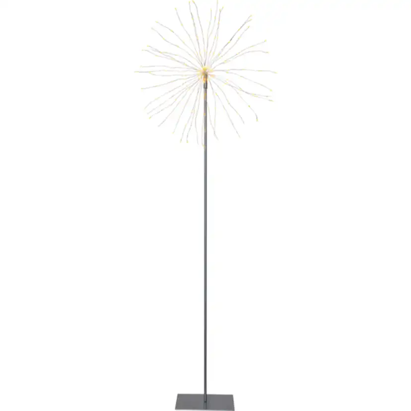 Inomhusdekoration Star Trading Firework Silver 130 cm