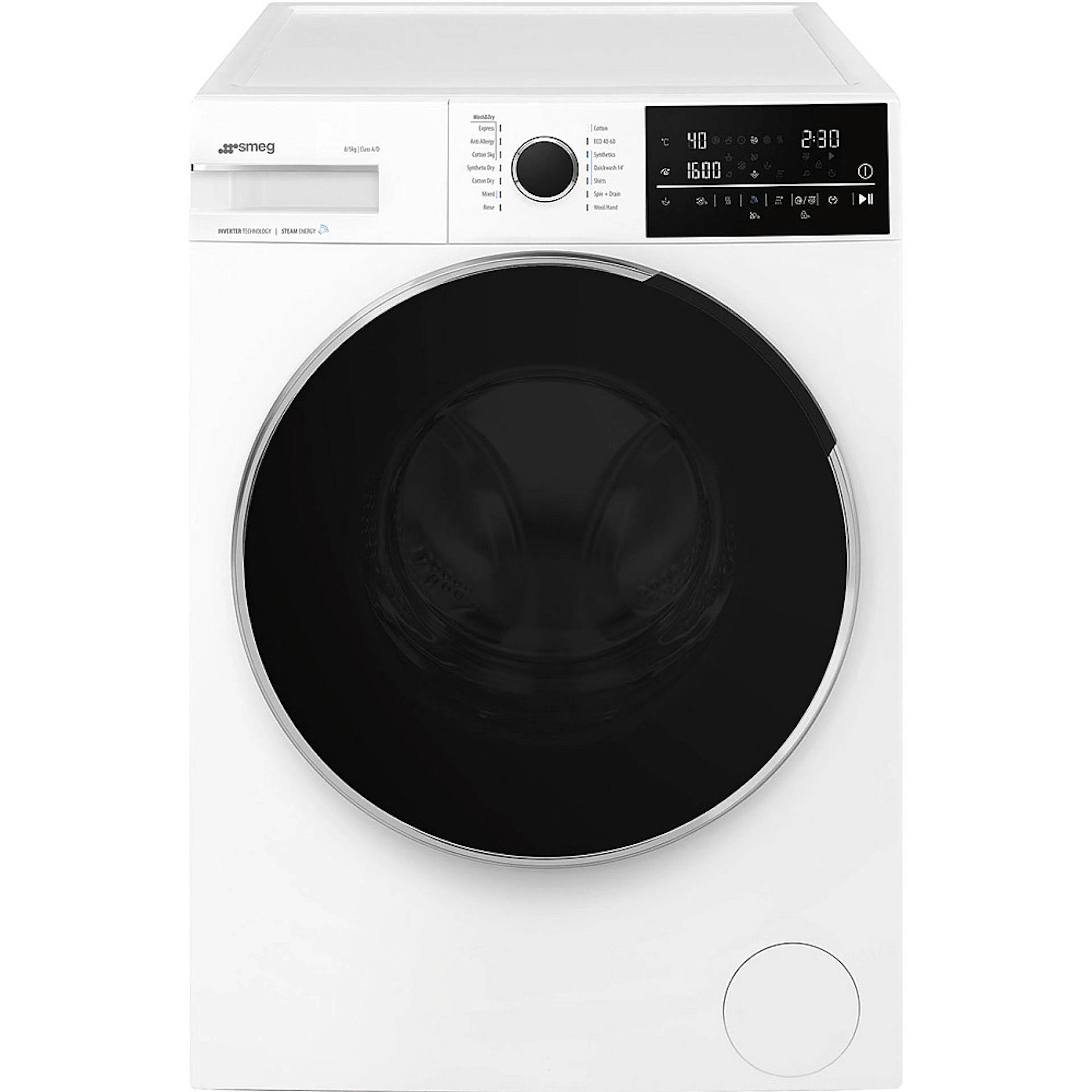 Kombinerad Tvätt/tork Smeg WDN854SLDIN
