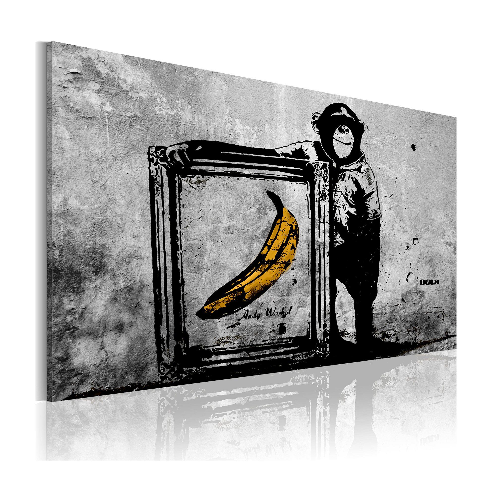 Tavla Arkiio Inspired By Banksy Black And White