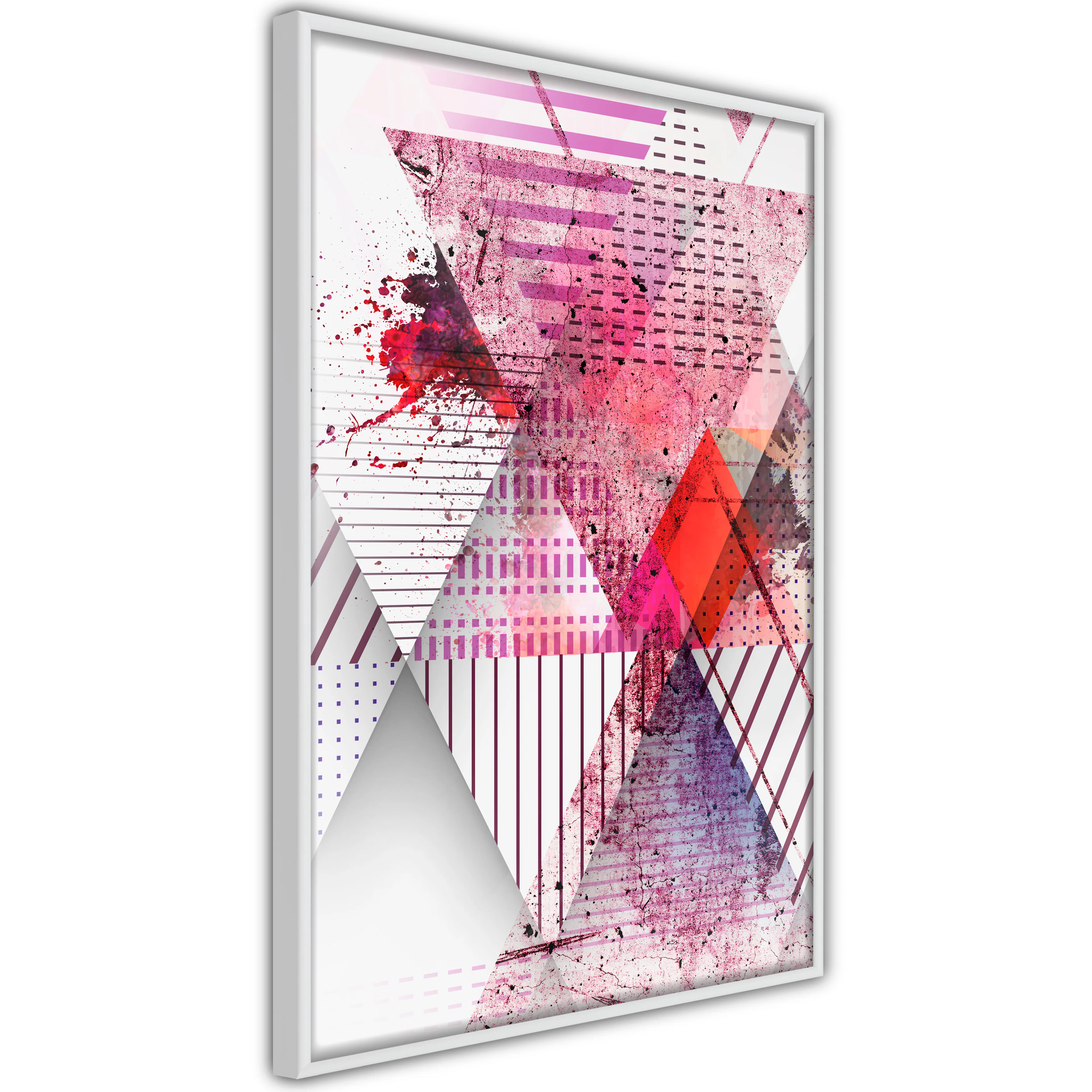 Poster Artgeist Affisch Abstract Triangle