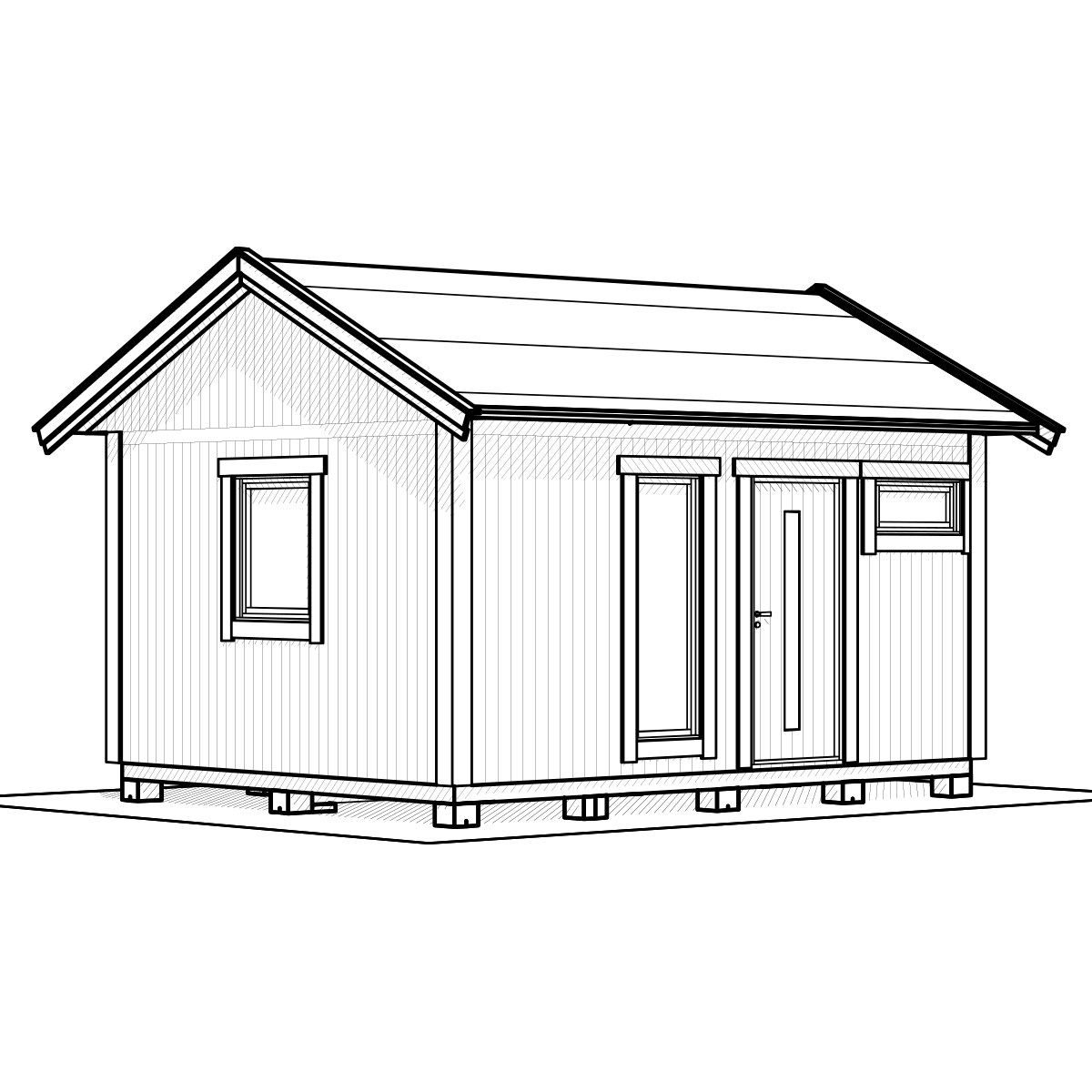 Attefallshus Vibostugan Njuta 20-2