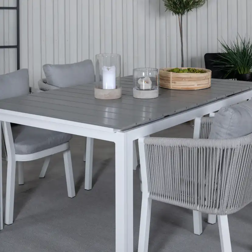 Matgrupp Venture Home Lova med 4 Virya Matstolar