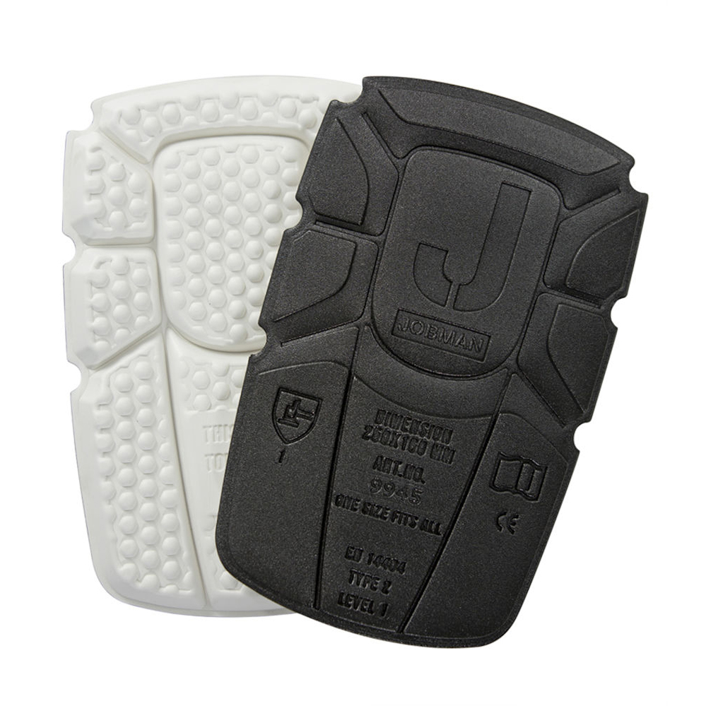 Knäskydd Jobman Advanced Vit/Svart One Size