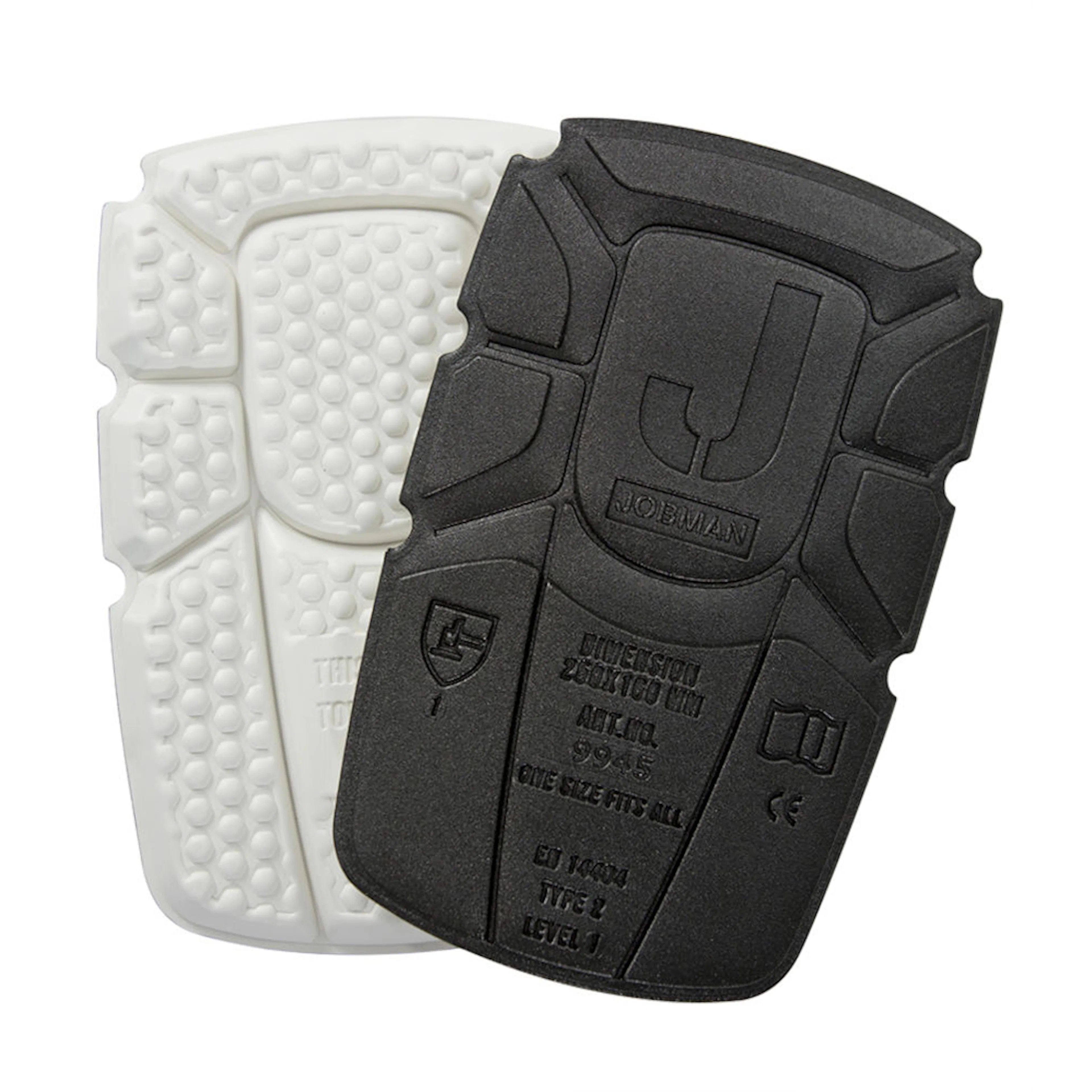 Knäskydd Jobman Advanced Vit/Svart One Size