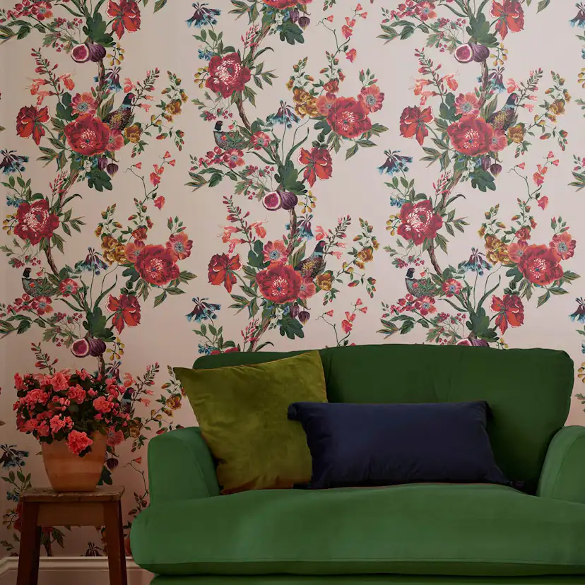 Tapet Joules Forest Chinoiserie Antique Crème