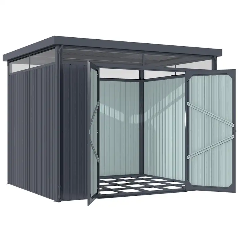 Förråd Metalcraft 7m² Galvaniserat Stål